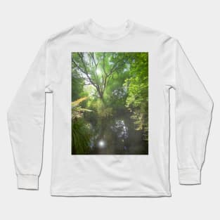 Translucent Leaves Long Sleeve T-Shirt